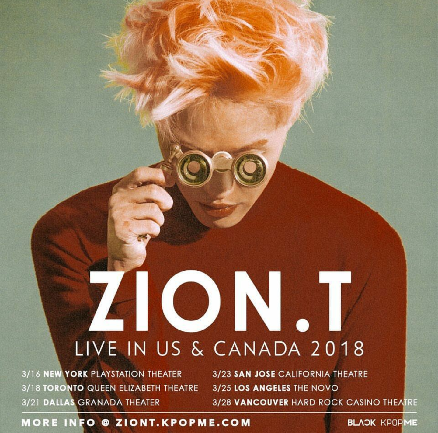 South korean r&b singer zion.t is bringing his smooth style to the u.s. Concert Watch Zion T U S Canada Tour