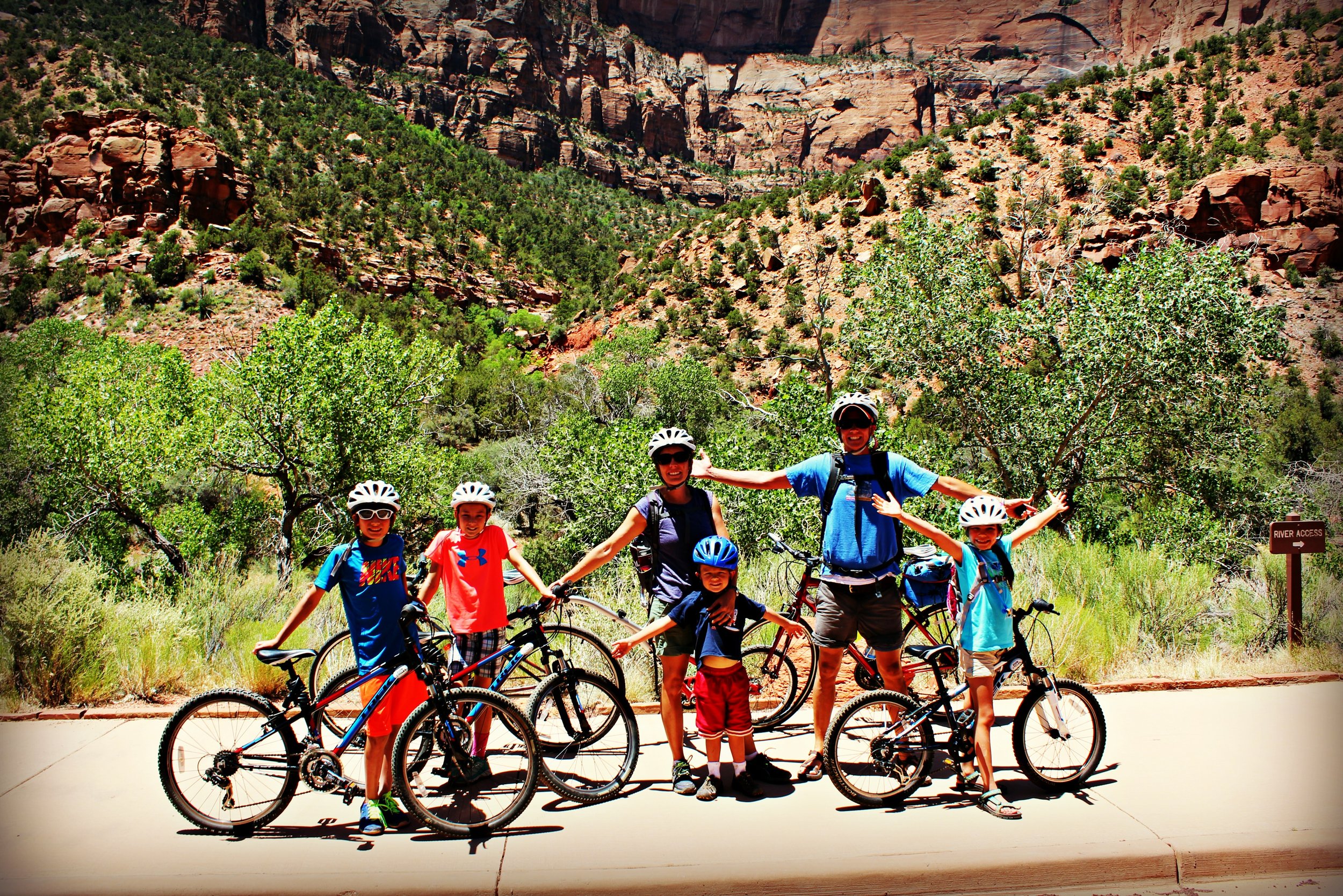 Zion canyon scenic drive · 3. Biking And Hiking Zion National Park Rad Family Travel