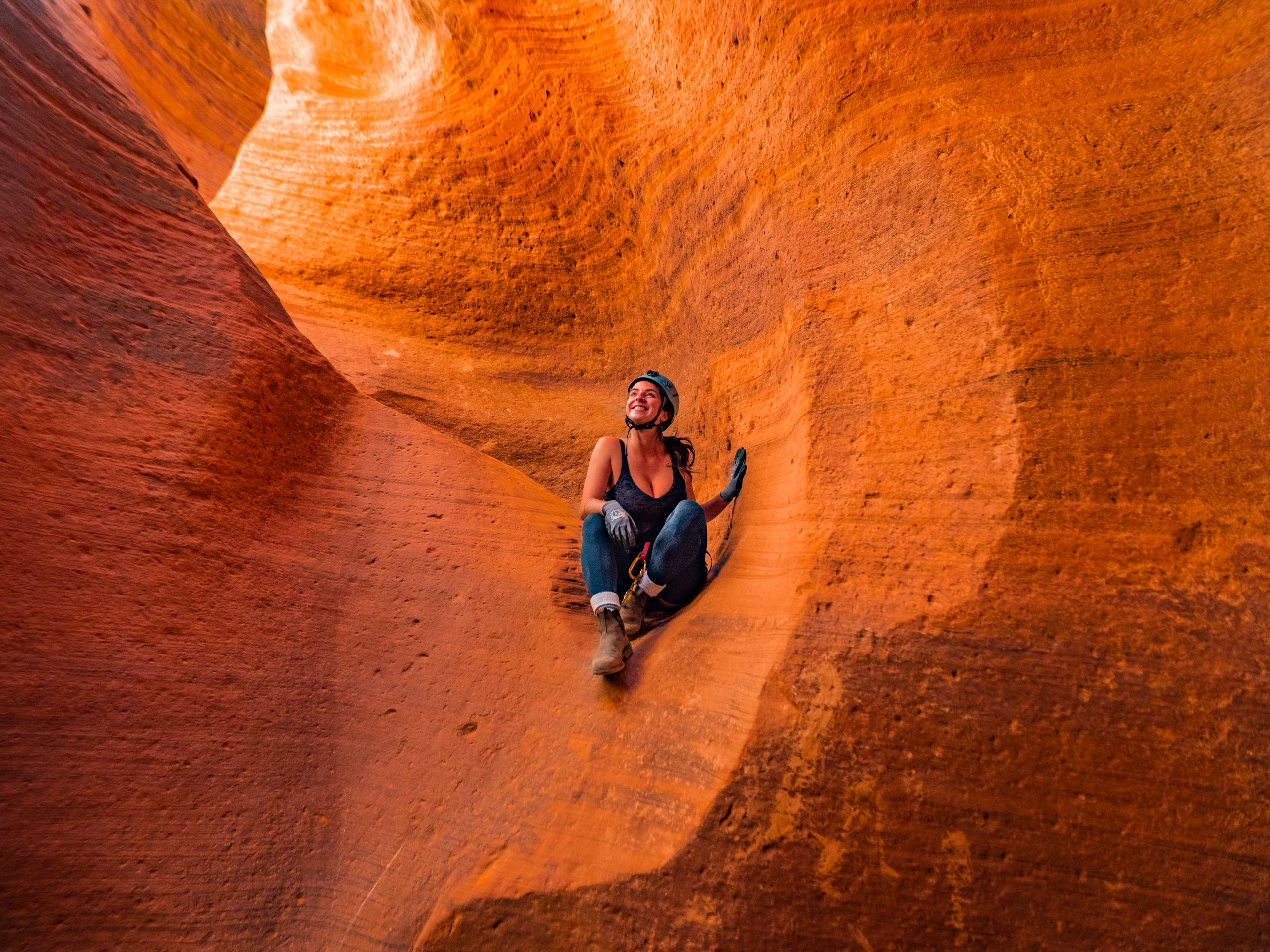 The back country of zion national park is home to slot canyons unlike any other in the world. The Best Half Day Canyoneering Tour With East Zion Experiences Brooke Around Town